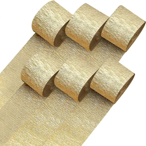 Miniatura 13 de 12 rollos de serpentinas de arcoíris únicos, paquete de 12 rollos de papel crepé arcoíris únicos de 984 pies para decoraciones de fiestas, Multicolor