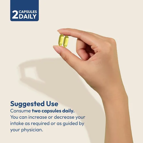Miniatura 5 de ANDREW LESSMAN Omega-3 esencial sin sabor - 180 cápsulas blandas - Aceites omega-3 ultra puros y de alta potencia. Alto contenido de DHA, sin