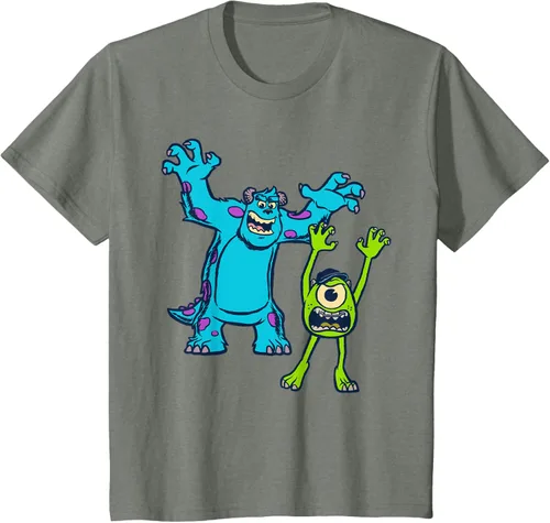 Miniatura 77 de Camiseta de la Universidad Sulley y Mike de los Monsters de Disney Pixar
