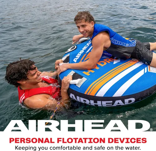 Miniatura 6 de Airhead Swoosh Kwik-Dry Neolite Life Jacket, US Coast Goard Approved Type III Life Jacket, Adult and Youth Sizes Rojo