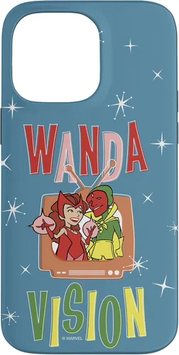 Miniatura 21 de Marvel WandaVision Wanda & Vision Retro TV Artwork - Carcasa para iPhone 17
