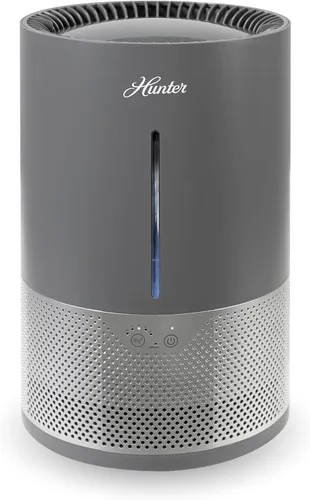 HHE150 Hunter Aspire 4.8L Humidificador evaporativo con filtro PermaWick (4.8L) – Elimina contaminantes y polvo blanco para limpiar la niebla y el