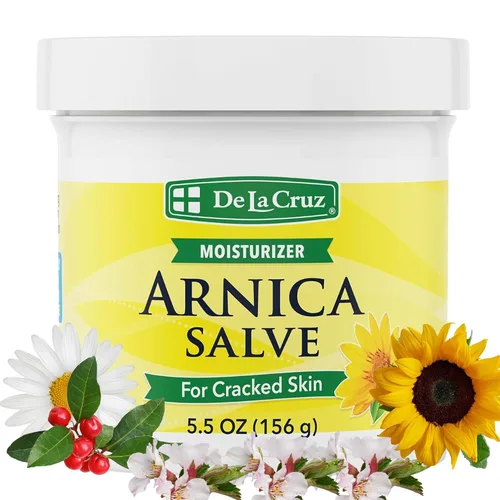 Miniatura 14 de De La Cruz Crema de árnica, crema para pies secos y agrietados y bálsamo hidratante para manos secas, 24 horas de humedad para piel seca y áspera