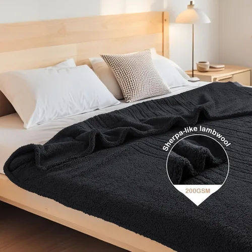 Miniatura 3 de Eydna Manta Eléctrica con Calefacción Tamaño Completo 72"×84" con 6 Niveles de Calefacción y Apagado Automático de 1-10 Horas, Manta con Calefacción