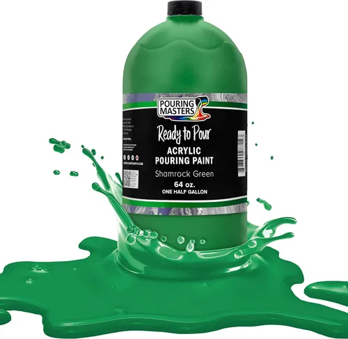 Miniatura 41 de POURING MASTERS Pintura Acrílica Roja Carmesí Lista para Verter - Premium de 8 Onzas Premezclada a Base de Agua - para Lienzo, Madera, Papel, Rojo