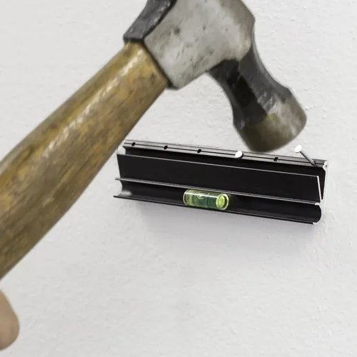 Miniatura 5 de Hangman Kit de montaje de sonido envolvente sin perno prisionero Sin taladro Barra de sonido Percha Estante de altavoz para paneles de yeso SSMK