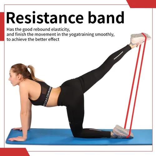 Miniatura 4 de Juego de 12 bandas de resistencia, asistencia para dominadas, entrenamiento de fuerza y terapia física para gimnasio en casa Bandas de bucle