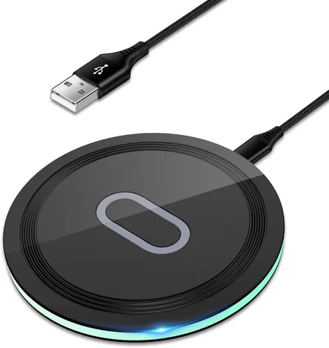 Cargador inalámbrico Google de 15 W, almohadilla de carga rápida para Google Pixel 10 9A 9 Pro XL Fold 8 7 6 Pro 8A 7A, Samsung Galaxy S25 S24 Ultra