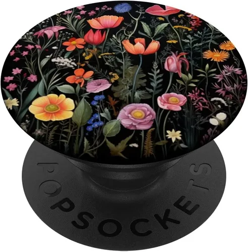 Miniatura 6 de Wildflower Watercolor Flowers Botanic Floral Garden - PopSockets MagSafe PopGrip para iPhone para mujer