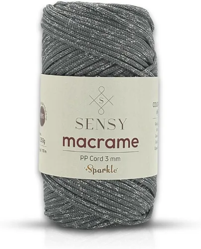 Miniatura 18 de Sensy - Cuerda de poliéster prémium de 0.118 pulgadas (0.118 in), 131 yardas, 100% polipropileno, cordón de macramé, cuerda de ganchillo de 0.118