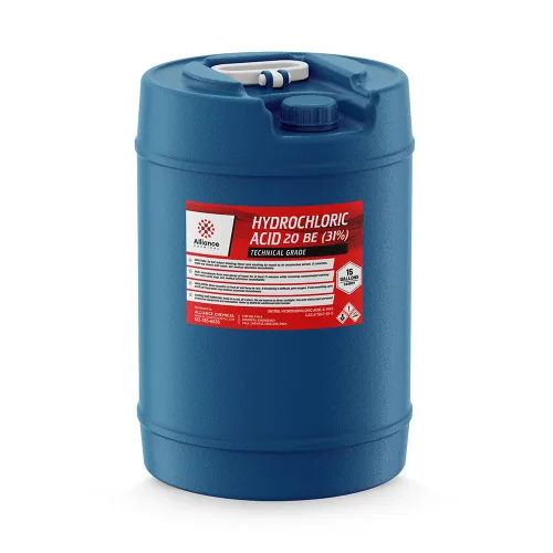 Miniatura 5 de Alliance Chemical - Ácido clorhídrico 31% HCl - Grado industrial (20BE) - 1 galón (4 cuartos de galón) - 128 onzas líquidas - Alternativa eficaz al