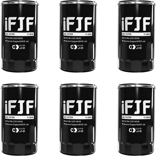 Miniatura 11 de iFJF 122-0836 Filtro de aceite de repuesto para RV QG 5500/7000 Serie HGJAA HGJAB HGJAC de giro que reemplaza 01220836 B7238 PH2875 PH10027