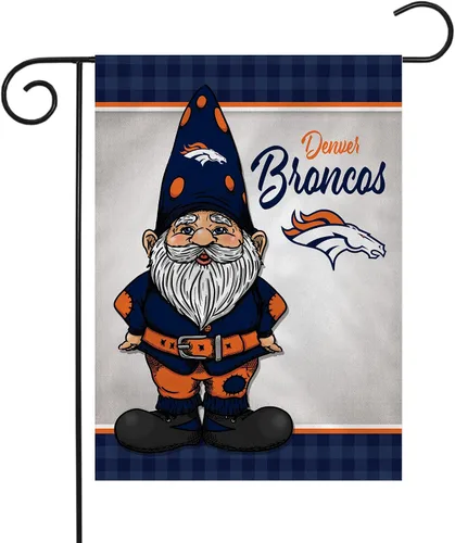 Miniatura 23 de Rico Industries NFL Gnomo - Bandera de jardín de doble cara de 13 x 18 pulgadas