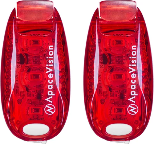 Miniatura 12 de EverLightFX - Luz LED de seguridad recargable por USB (paquete de 2) por Apace, luz trasera de bicicleta súper brillante funciona brillantemente