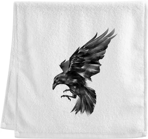 Miniatura 12 de Toallas de mano 100% algodón con patos salvajes blancos para decoración de baño, toallas de lavado suaves y absorbentes para cabello de cuerpo