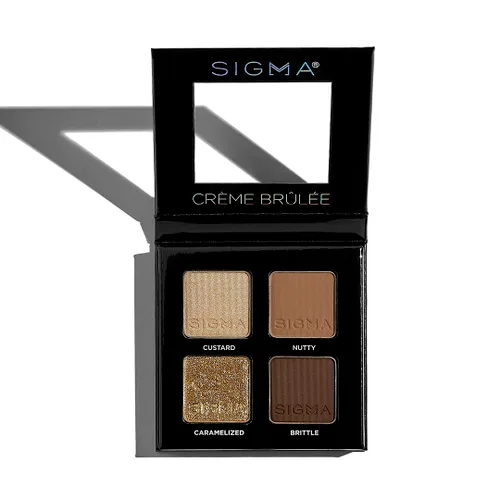 Miniatura 8 de Paleta de sombra de ojos Quad de Sigma Beauty – Sombra de ojos para maquillaje Quad con una fórmula mantecosa suave y tonos acumulables y mezclables