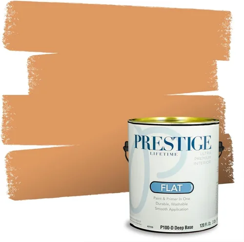 Miniatura 222 de PRESTIGE Pintura exterior e imprimación en uno, bronceado Aberdeen, plano, 1 galón