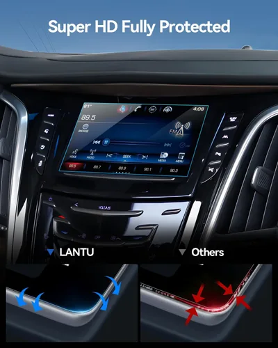 Miniatura 4 de Protector de Pantalla de Coche para 2015 2016 2017 2018 2019 Cadillac CTS Accesorios Navegación Pantalla Táctil Protector de Película de Vidrio