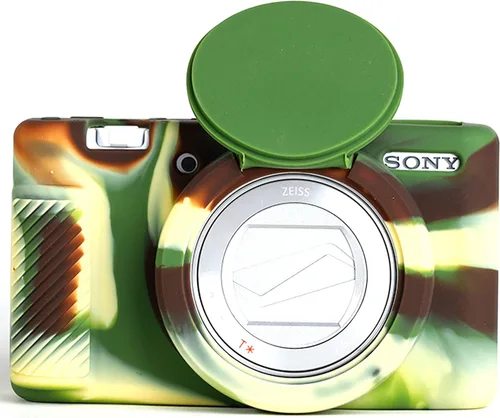 Miniatura 4 de Carcasa de silicona segura profesional para cámara Sony ZV-1 ZV1 ZV 1 Vlogger digital (camuflaje)