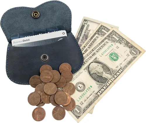 Miniatura 17 de Hide & Drink, Cartera en forma de gato, bolsa para monedas, soporte para dinero, accesorio de viaje, cuero de grano completo, hecho a mano, Negro