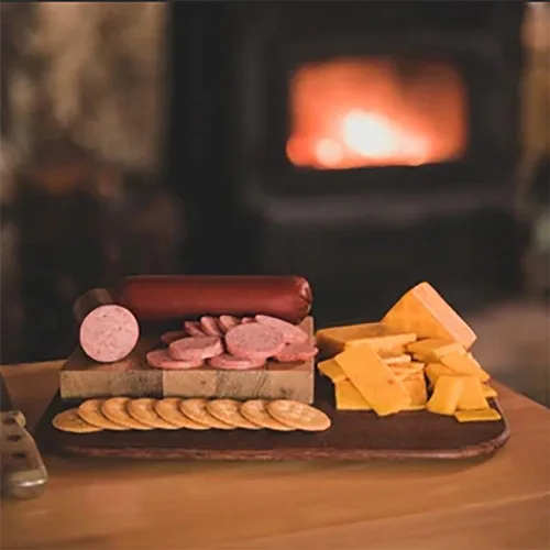 Miniatura 5 de Werner Paquete de 3 salchichas de verano, madera natural ahumada, 10 onzas, fabricadas en los Estados Unidos