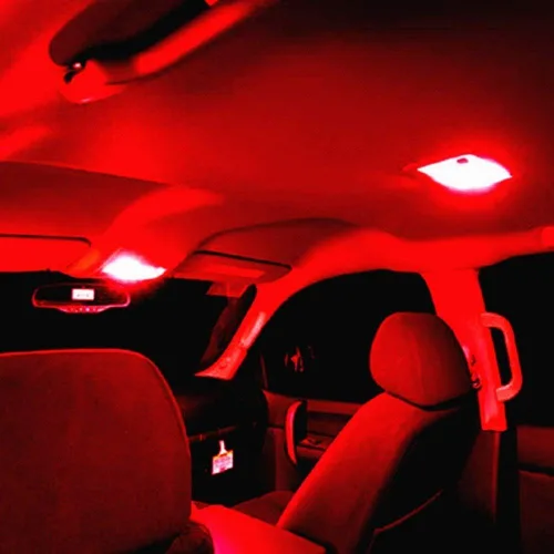 Miniatura 4 de Alla Lighting Bombillas LED 168 194 T10 rojo súper brillante 175 2825 W5W 192 2821 ZS SMD 12V luces interiores para automóviles, camiones mapa