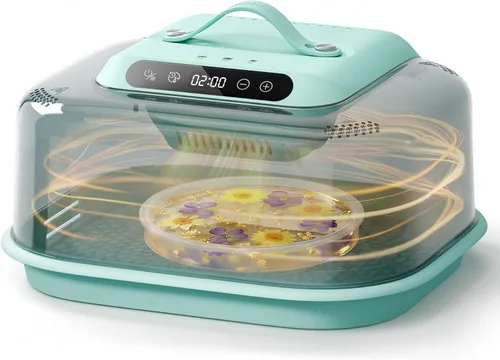 Máquina de curado de resina Resiners G3 con luz UV, curado rápido de 2H/1Min, alfombrilla de silicona incluida, base reversible resistente a la