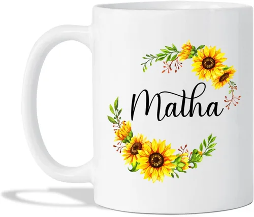 Miniatura 9 de Taza de café personalizada de cactus, taza de flores de cactus con nombre, taza de té de cactus, taza de cerámica con nombre personalizado, regalos