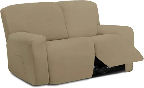 Miniatura 81 de Easy-Going - Funda elástica de microfibra para sofá reclinable seccional, suave vellón ajustable a tu sofá de 2 cuerpos, lavable, protege tus