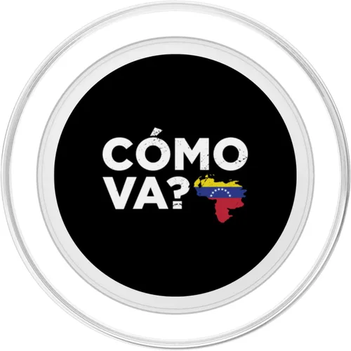 Miniatura 2 de Venezuela Flag Cómo Va Venezuelan What's Up PopSockets MagSafe PopGrip for iPhone