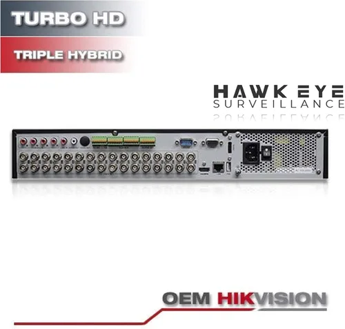 Miniatura 2 de 32CH HD TVI 4MP DVR - Grabadora de video digital de vigilancia 32CH HD-TVI/CVI/AHD H265 Full HD HDMI/VGA/BNC Salida de video analógica y cámara IP