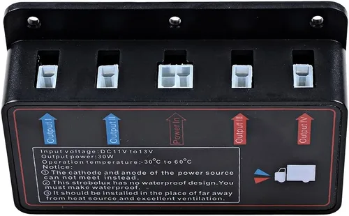 Miniatura 9 de Corp Set de advertencia de emergencia ámbar de seguridad de 51 pulgadas 96-LED estroboscópica barra de luz en la azotea con 8 piezas ultra delgada