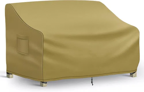 Miniatura 8 de Richwon Funda para Sofá de Exterior Impermeable, Funda para Sofá de Exterior de 3 Plazas, Fundas para Muebles de Patio con Respiradero y Asas, 70A x