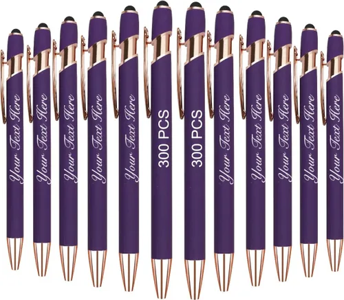 Miniatura 19 de 10 bolígrafos personalizados con nombre y texto para mujeres y hombres, bolígrafos personalizados con grabado gratis, regalos para negocios