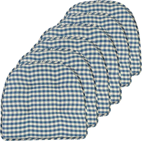 Miniatura 50 de Cojines antideslizantes para silla, ensamblados en Estados Unidos, almohadillas de asiento antideslizantes en forma de U para comedor, cocina