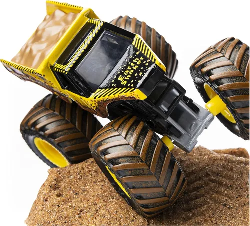 Miniatura 5 de Monster Jam, Earth Shaker Monster Dirt - Juego de iniciación con 8 onzas de Monster Dirt y juguete oficial de Monster Jam Truck fundido a escala