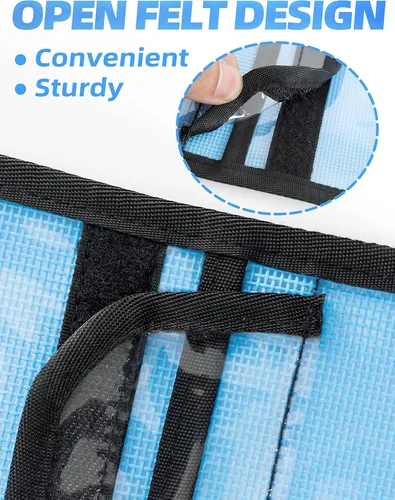 Miniatura 3 de BLUEWING Bolsa Premium para Dredaje de Cuatro Bolsillos para Equipo de Pesca, Tamaño 38 * 48in