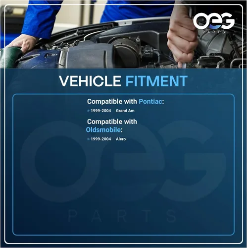 Miniatura 3 de OEG Parts Nuevo Elevalunas delantero lado del pasajero derecho derecho compatible con Oldsmobile Alero y Pontiac Grand Am 1999-2004 de 2 puertas