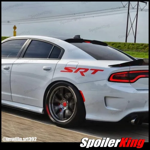 Miniatura 8 de SpoilerKing Alerón de techo de corte central compatible con Dodge Charger 2015-2023 (380RC)
