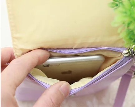 Miniatura 4 de Mini bolso de hombro de piel sintética para adolescentes y niñas
