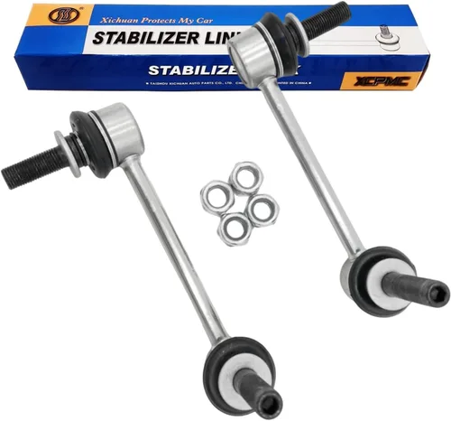 Miniatura 13 de K750523 Kit de enlace de extremo de barra estabilizadora de balancín delantera, 2 piezas, repuesto automotriz izquierdo derecho compatible