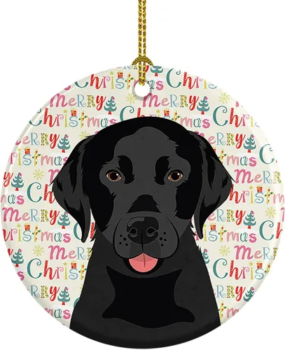 Miniatura 55 de Caroline's Treasures Bulldog Francés Azul de Navidad Adorno de Cerámica Decoraciones Colgantes para Árbol de Navidad para Hogar Navidad, Festividad