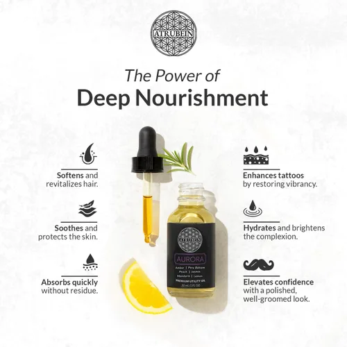 Miniatura 4 de Aceite de utilidad Aurora Premium - Para Mujer - Mandarina, Limón, Melocotón, Jazmín, Ámbar y Bálsamo de Perú - Mezcla nutritiva radiante