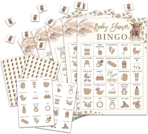 Miniatura 5 de Lemon Bingo - Juego de despedida de soltera y baby shower para 24 jugadores Limón