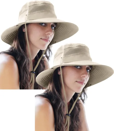 Miniatura 25 de GearTOP Safari Hat for Men Sun Hats for Women UV Protection UPF 50+ Fishing, Gardening, Hiking Hat (22-23 1/2")