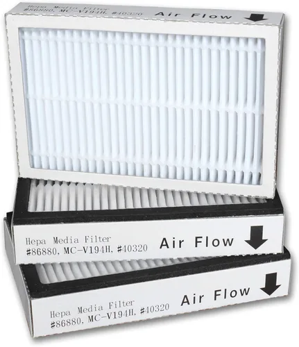 ATXKXE Paquete de 3 filtros de escape de repuesto EF-2 para aspiradoras Kenmore que se compara con 86880 y MC V194H, EF-2, paquete de 3