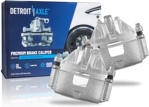 Miniatura 86 de Detroit Axle - 4 pinzas de freno para Honda Element 2003-2011 Pinzas de freno de disco con soportes 2004 2005 2006 2007 2008 2009 2010 reemplazo
