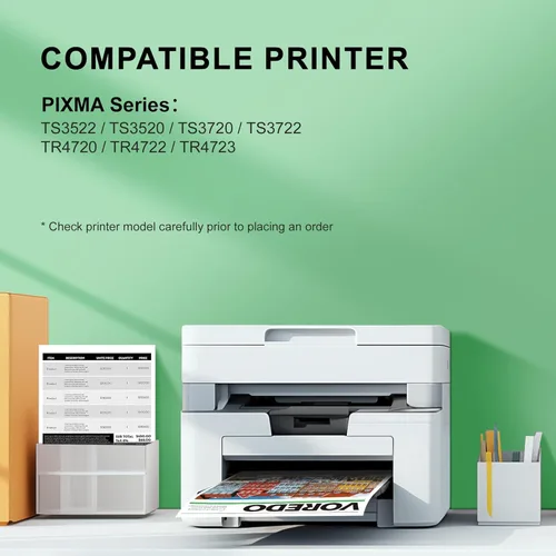 Miniatura 2 de PG-275 XL Cartucho de tinta negra PG-275XL para Canon 275 Cartuchos de tinta negra 275XL para impresoras Canon Pixma TR4720 TS3722 TS3500 TS3520