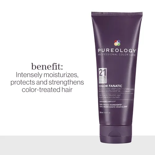 Miniatura 2 de Pureology Color Fanatic - Mascarilla para el cabello de acondicionamiento profundo instantáneo Restaura y fortalece Mantiene un hermoso