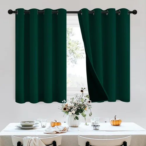 Miniatura 153 de SimpleHome - Cortinas opacas 100% para recámara, cortinas de ventana con ojales beige, con aislamiento térmico, cortinas de oscurecimiento